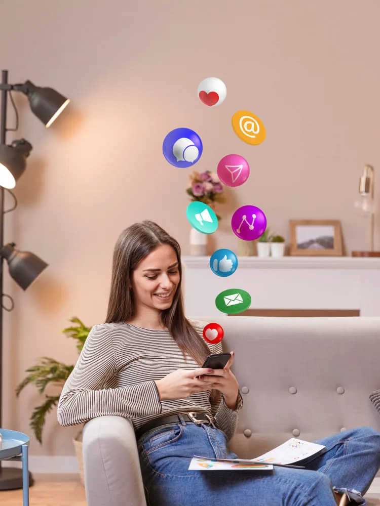Instagram marketing benefits including massive reach, boosted engagement, targeted advertising, brand storytelling, and increased sales.